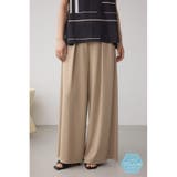 L/BEG1 | C/Tアイシーフィールタックワイドパンツ | AZUL BY MOUSSY