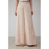CONTRAST BORDER WIDE PANTS | AZUL BY MOUSSY | 詳細画像15