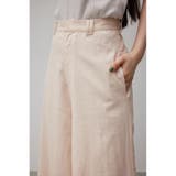 CONTRAST BORDER WIDE PANTS | AZUL BY MOUSSY | 詳細画像18