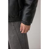 合皮中綿ブルゾン | AZUL BY MOUSSY | 詳細画像12 