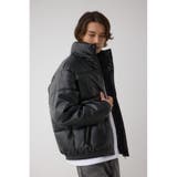 合皮中綿ブルゾン | AZUL BY MOUSSY | 詳細画像3 