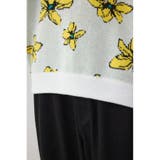 フラワーダブルジャガードニット | AZUL BY MOUSSY | 詳細画像12