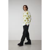 フラワーダブルジャガードニット | AZUL BY MOUSSY | 詳細画像5