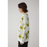 フラワーダブルジャガードニット | AZUL BY MOUSSY | 詳細画像7