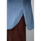 シャンブレーオーバーシャツ | AZUL BY MOUSSY | 詳細画像9