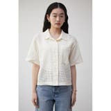 COTTON MESH HALF SLEEVE SHIRT | AZUL BY MOUSSY | 詳細画像5