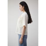 COTTON MESH HALF SLEEVE SHIRT | AZUL BY MOUSSY | 詳細画像6