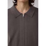 ジップアップ襟付きニットカーディガン | AZUL BY MOUSSY | 詳細画像33 