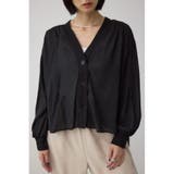 BLK | リブ付きシャツカーディガン | AZUL BY MOUSSY