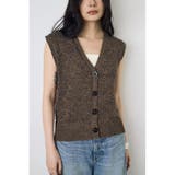 テープヤーンニットジレ | AZUL BY MOUSSY | 詳細画像21 