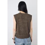 テープヤーンニットジレ | AZUL BY MOUSSY | 詳細画像23 