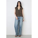 テープヤーンニットジレ | AZUL BY MOUSSY | 詳細画像24 