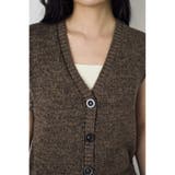 テープヤーンニットジレ | AZUL BY MOUSSY | 詳細画像25 