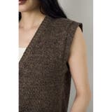 テープヤーンニットジレ | AZUL BY MOUSSY | 詳細画像27 