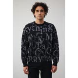 シルバー総柄ニットトップス | AZUL BY MOUSSY | 詳細画像14 