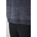 ベロアモールラメ入りニットトップス | AZUL BY MOUSSY | 詳細画像33 