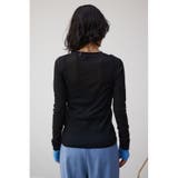 レイヤードカフロングシアートップス | AZUL BY MOUSSY | 詳細画像17 