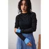 レイヤードカフロングシアートップス | AZUL BY MOUSSY | 詳細画像13 