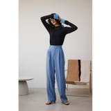 レイヤードカフロングシアートップス | AZUL BY MOUSSY | 詳細画像14 