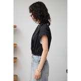 ドロストリングギャザーシャツベスト | AZUL BY MOUSSY | 詳細画像5 