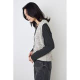 テープヤーンニットジレ | AZUL BY MOUSSY | 詳細画像12 