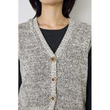 テープヤーンニットジレ | AZUL BY MOUSSY | 詳細画像15 