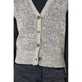 テープヤーンニットジレ | AZUL BY MOUSSY | 詳細画像17 