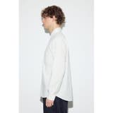 フレンチリネンCOOLMAXストライプシャツ | AZUL BY MOUSSY | 詳細画像6 