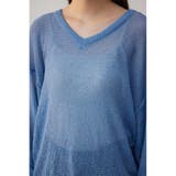 シアーグリッタールーズニット | AZUL BY MOUSSY | 詳細画像19 