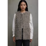プードルフェイクファーベスト | AZUL BY MOUSSY | 詳細画像24 