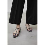 T-STRAP POINTED TOE SANDALS | AZUL BY MOUSSY | 詳細画像16 