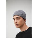 GRY | AZUL BOX LOGO KNIT CAP | AZUL BY MOUSSY