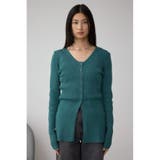 Vネックリブニットカーディガン | AZUL BY MOUSSY | 詳細画像16 