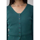 Vネックリブニットカーディガン | AZUL BY MOUSSY | 詳細画像19 