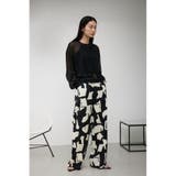 ジオメトリックパターンワイドパンツ | AZUL BY MOUSSY | 詳細画像3 
