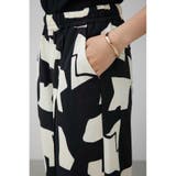 ジオメトリックパターンワイドパンツ | AZUL BY MOUSSY | 詳細画像10 