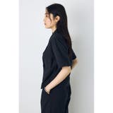 クロップドハーフスリーブジャケット | AZUL BY MOUSSY | 詳細画像4 
