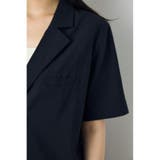 クロップドハーフスリーブジャケット | AZUL BY MOUSSY | 詳細画像8 