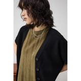 半袖ニットカーディガン | AZUL BY MOUSSY | 詳細画像13 