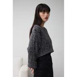 スパンコールニットトップス | AZUL BY MOUSSY | 詳細画像1