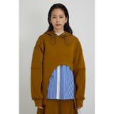 アシンメトリーラウンドフーディー | AZUL BY MOUSSY | 詳細画像16 