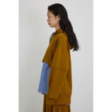 アシンメトリーラウンドフーディー | AZUL BY MOUSSY | 詳細画像16 