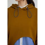 アシンメトリーラウンドフーディー | AZUL BY MOUSSY | 詳細画像18 