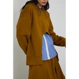 D/YEL3 | アシンメトリーラウンドフーディー | AZUL BY MOUSSY