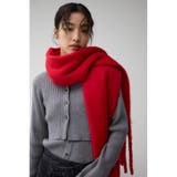 RED | フラッフィーストール | AZUL BY MOUSSY
