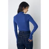 サムホールリブハイネックニット | AZUL BY MOUSSY | 詳細画像21