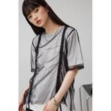 チュールレイヤードドロストトップス | AZUL BY MOUSSY | 詳細画像11 