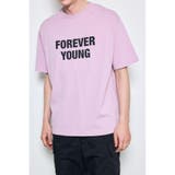 L/PNK1 | FOREVER YOUNG半袖Tシャツ | AZUL BY MOUSSY
