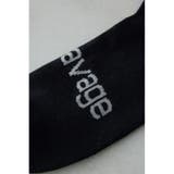 ジャガードロゴアングルソックス | AZUL BY MOUSSY | 詳細画像8 