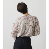 MARBLE PATTERN BLOUSE | AZUL BY MOUSSY | 詳細画像13 